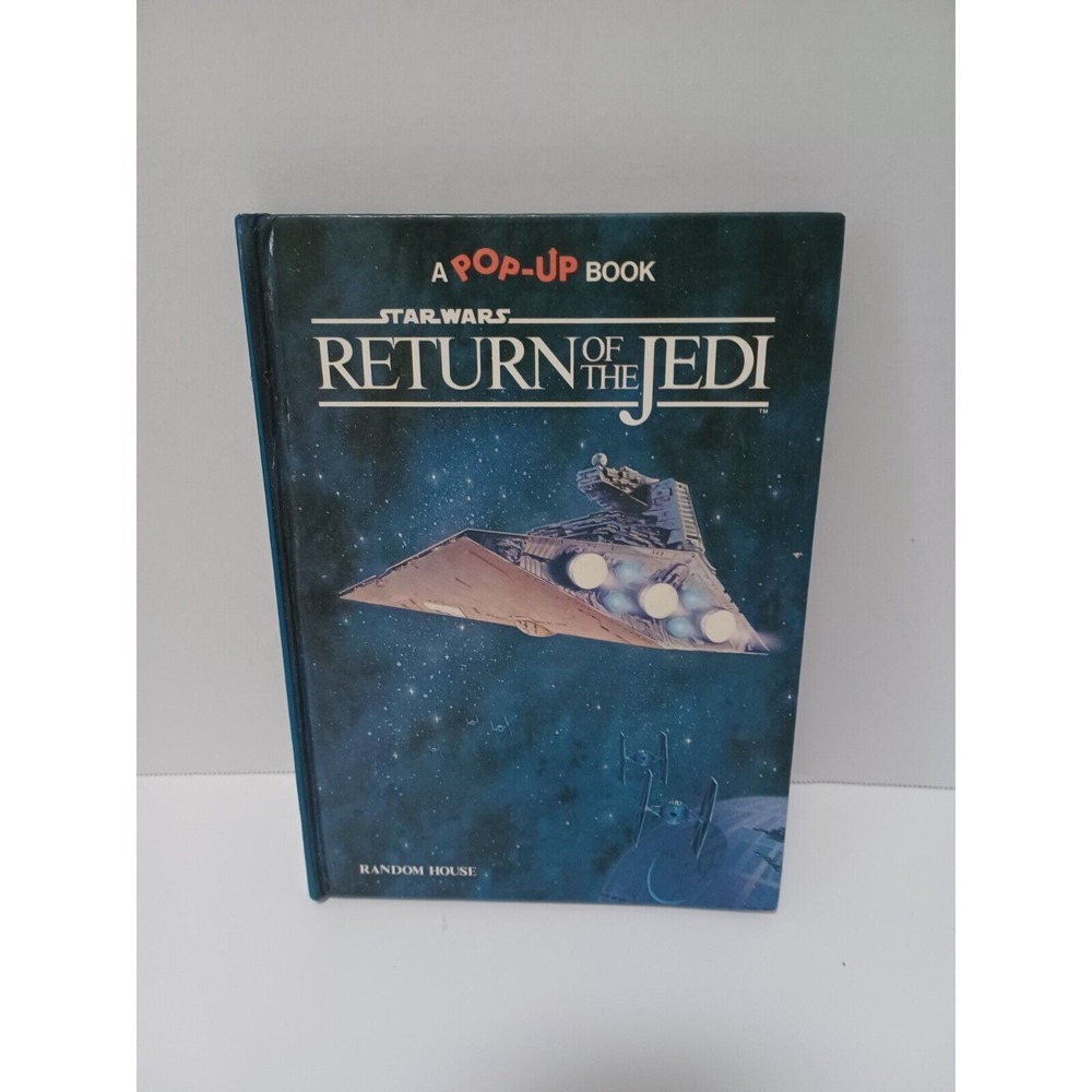 Star Wars RETURN OF‎ THE JEDI A Pop-Up Book 1983 Random House Luke Leia Jabba